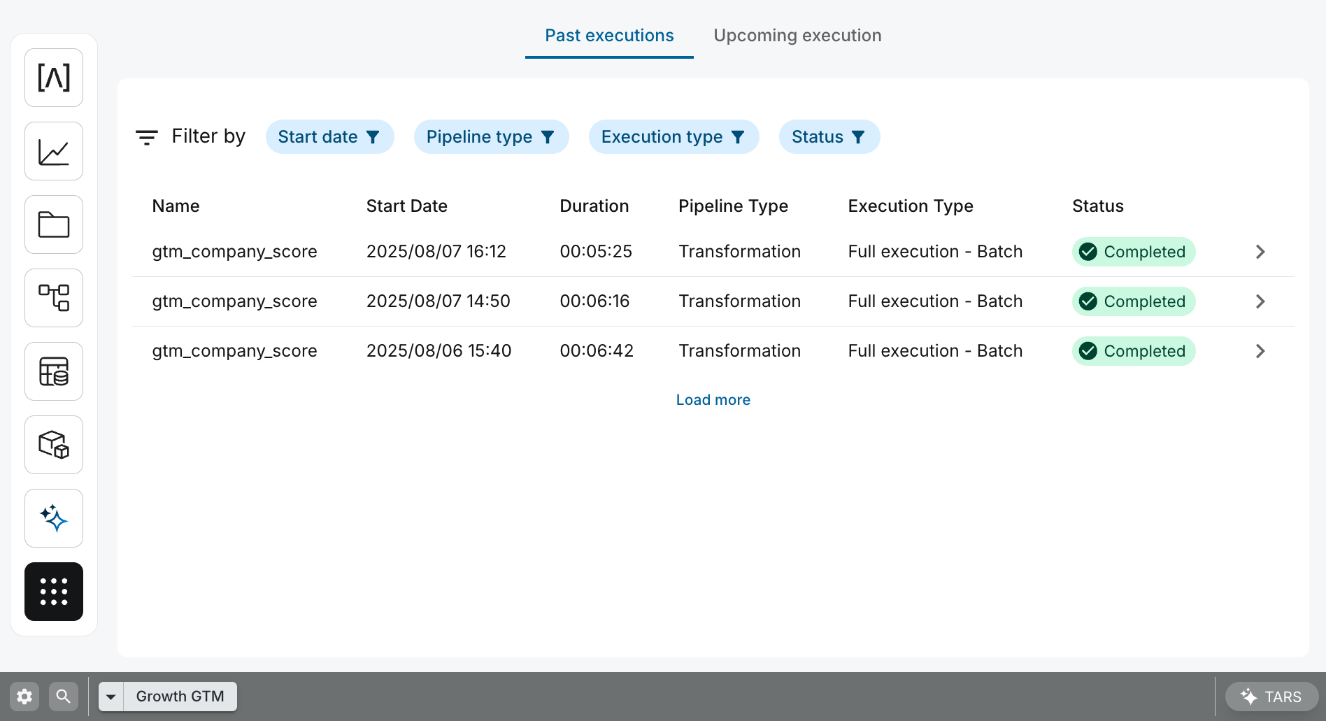 Pipeline Monitoring UI
