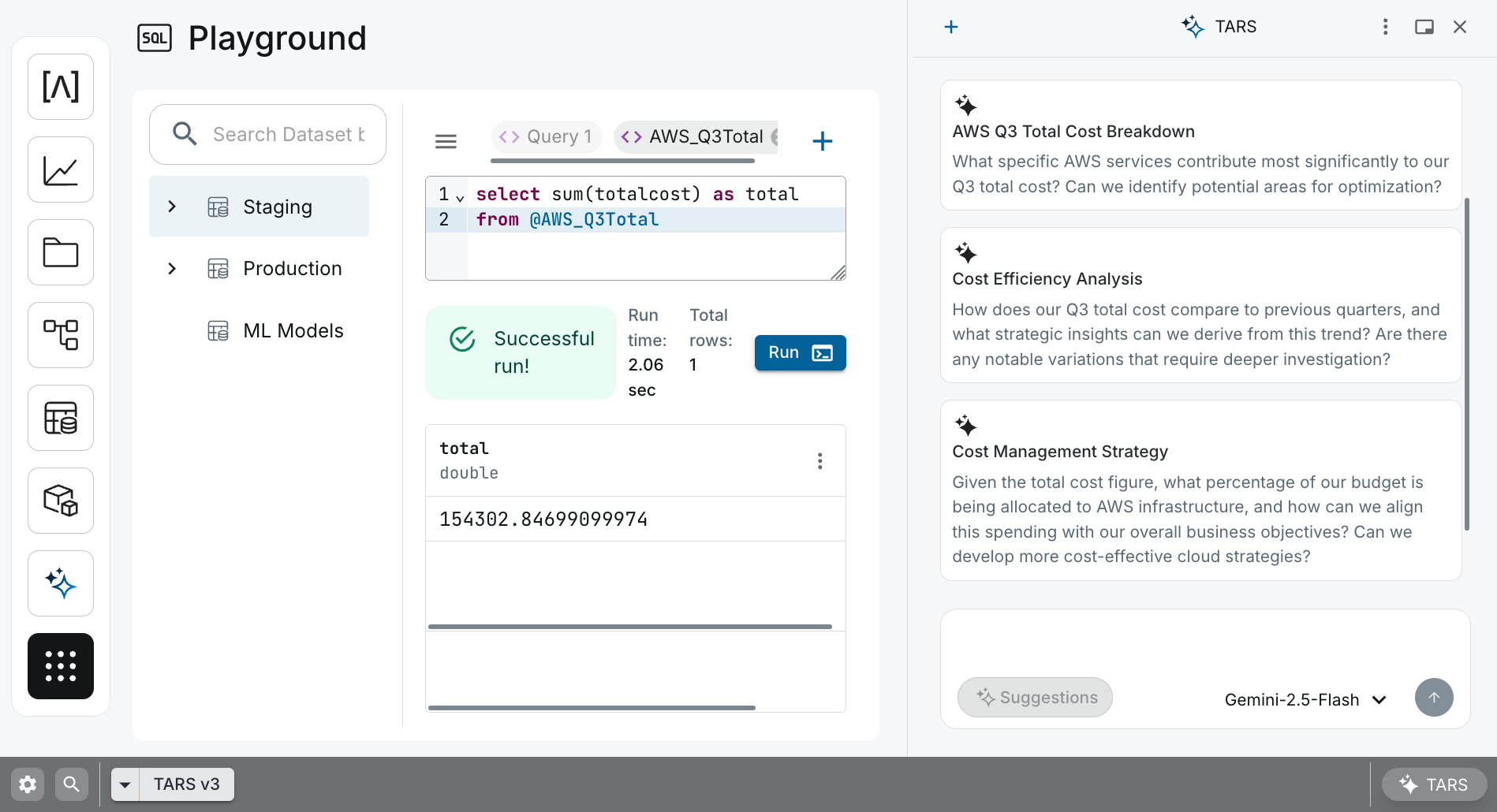 Dataset Playground UI